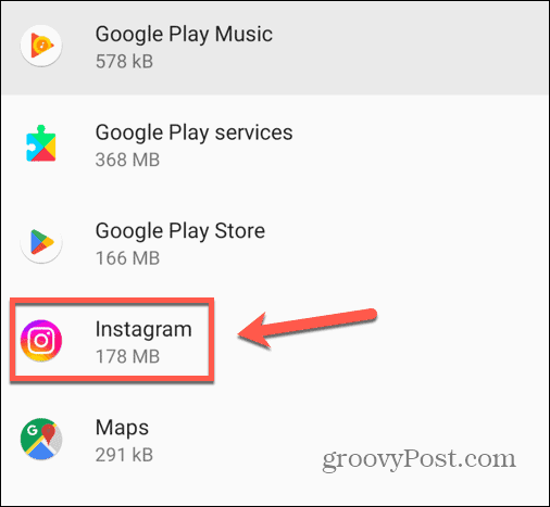 aplikacja na instagrama na Androida