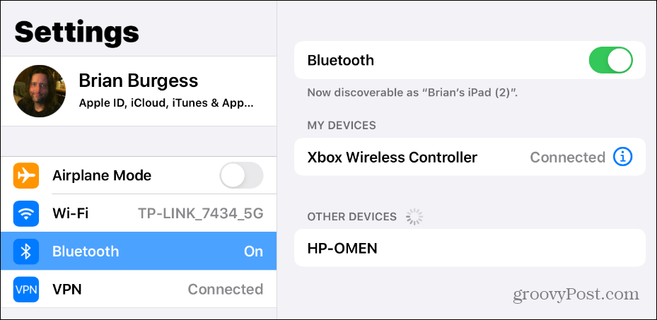 Kontroler Bluetooth iPad iPad
