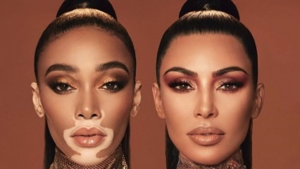 Kim Kardashian i Kubuś Harlow stali się twarzami reklamowymi w tej samej ramie!