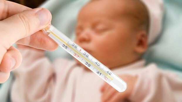 Jak spada gorączka niemowląt?