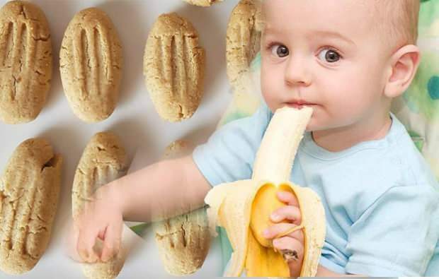 Przepis na biszkopty bananowe dla niemowląt