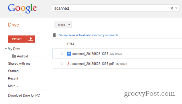 Jak skanować dokumenty papierowe na Dysk Google za pomocą Androida