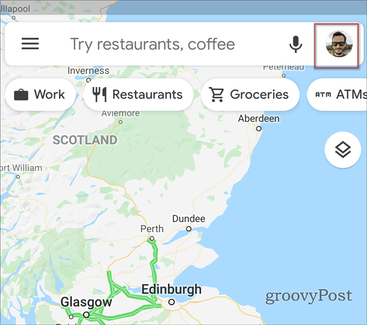 Mapy Google Incongnito zdjęcie profilowe