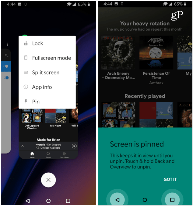 Aplikacje Pin OnePlus 6T Android