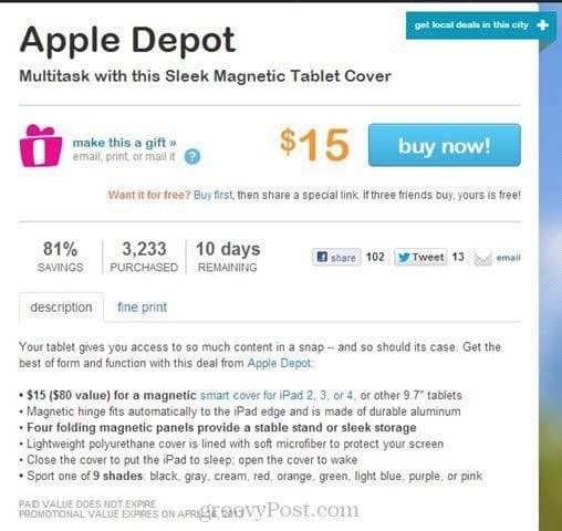 Recenzja inteligentnej okładki Apple Depot