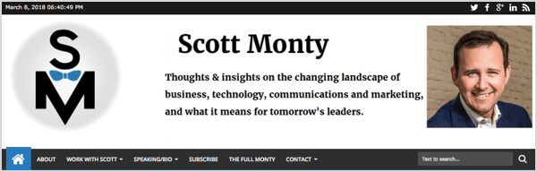 Marka osobista Scotta Monty'ego została z nim.
