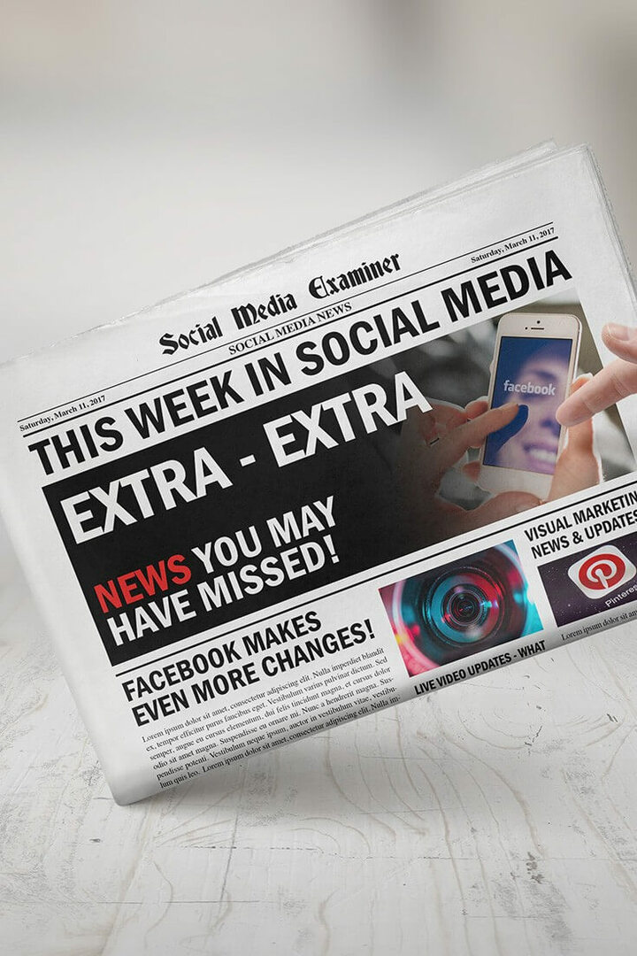 Dzień Facebook Messenger na całym świecie: w tym tygodniu w mediach społecznościowych: Social Media Examiner