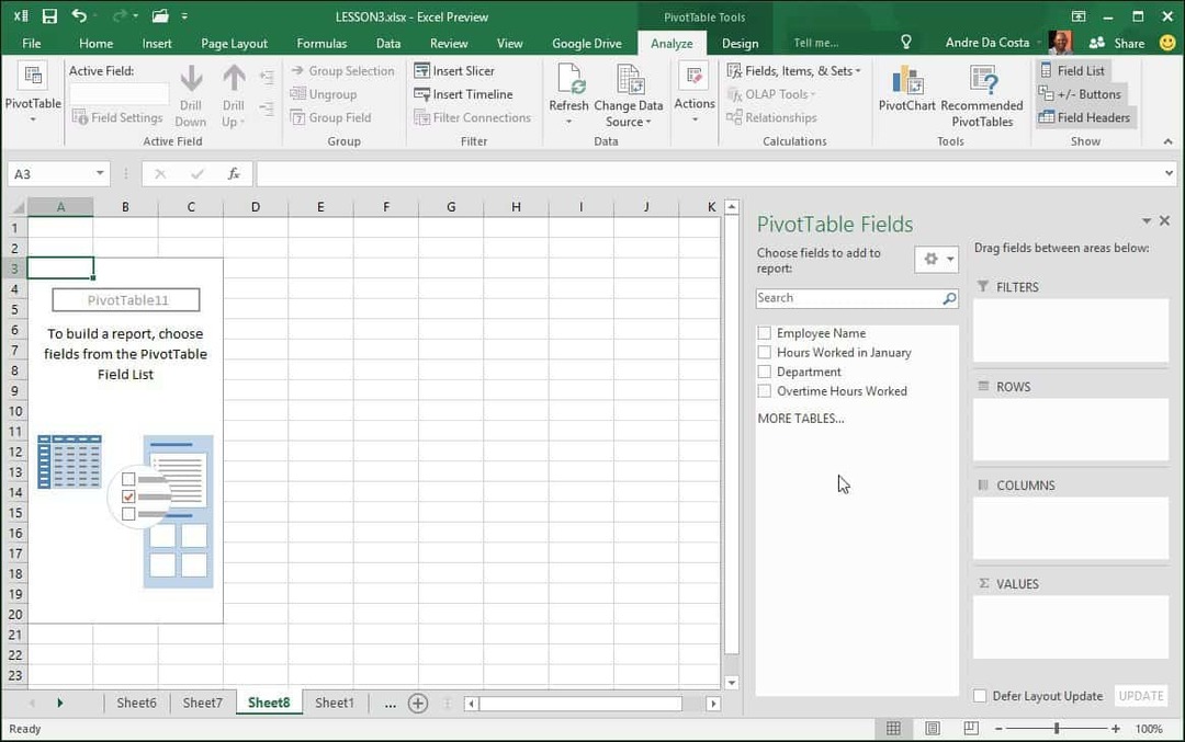 Jak utworzyć tabelę przestawną w programie Microsoft Excel