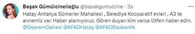 Başak Gümülcinelioğlu ponownie wezwał pomoc ze łzami w oczach!