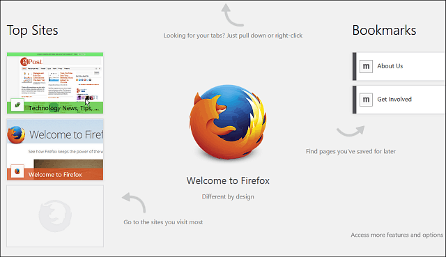 Firefox dla Windows 8 Touch Beta dostępny do testów publicznych