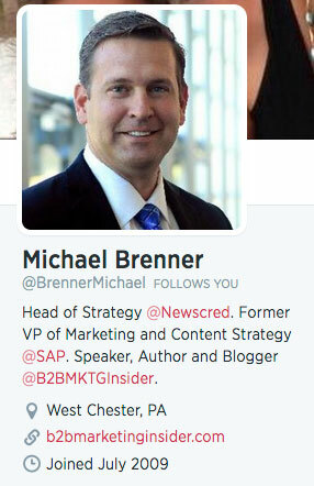 profil na Twitterze: Michael Brenner