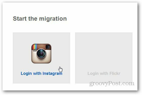 Przenieś Instagram do Flickr