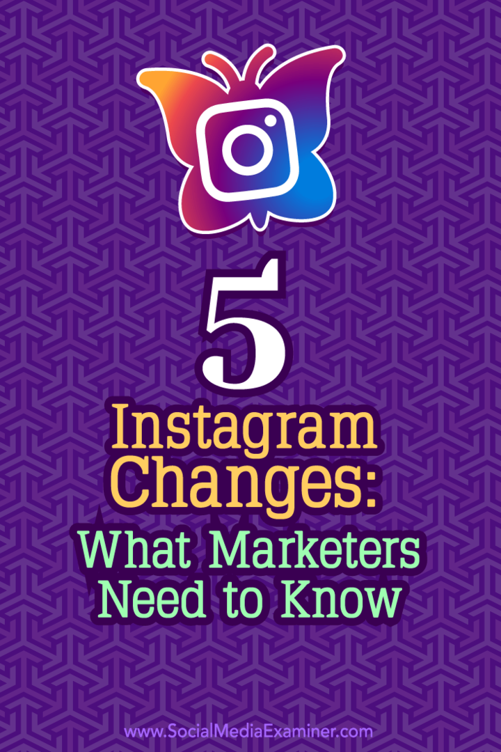 Wskazówki, jak najnowsze zmiany na Instagramie mogą wpłynąć na Twój marketing.