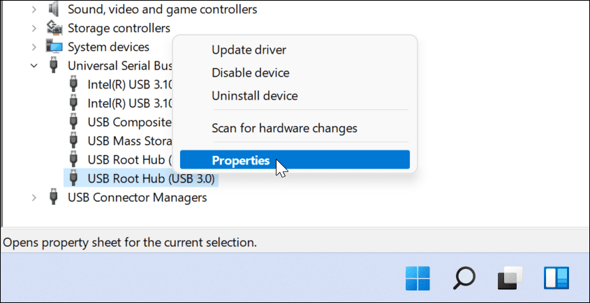 napraw USB, który nie działa w systemie Windows 11