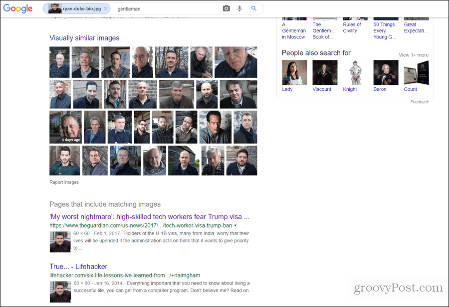 wyszukiwarka twarzy Google