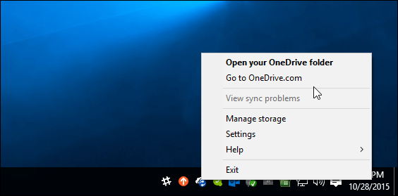 2 Pasek zadań OneDrive