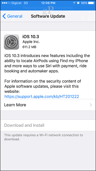 Apple iOS 10.3 - Czy należy dokonać aktualizacji i co obejmuje?