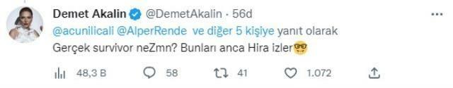 Demet Akalın nie lubił obsady Survivor