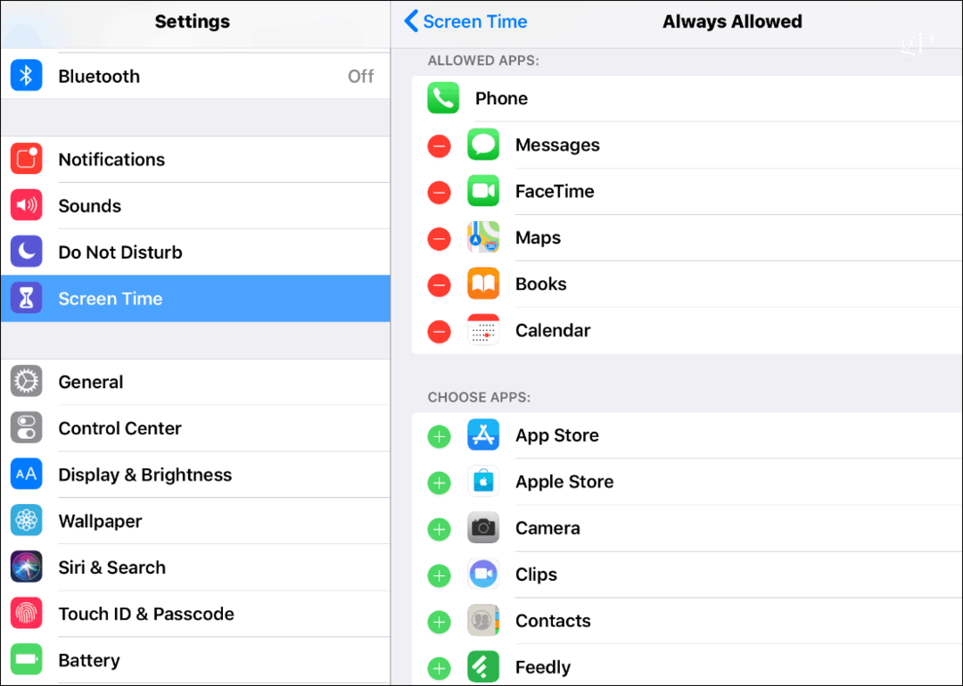 Ograniczenia aplikacji Czas ekranu iOS 12