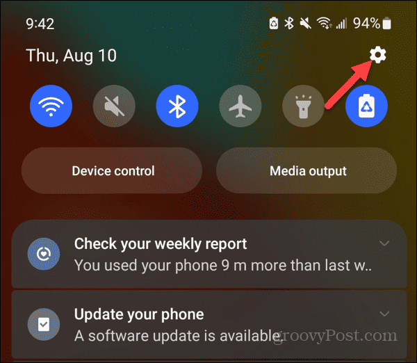 Zatrzymaj powiadomienia Androida 