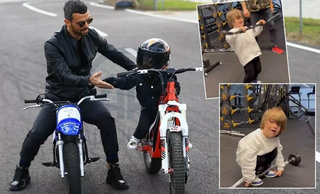 4-letni syn Kenana Sofuoğlu, Zayn, znów zaskoczył