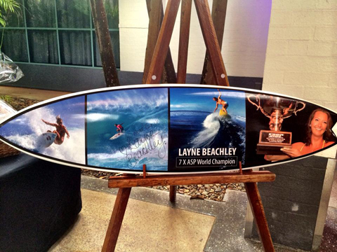 Deska surfingowa Layne Beachley