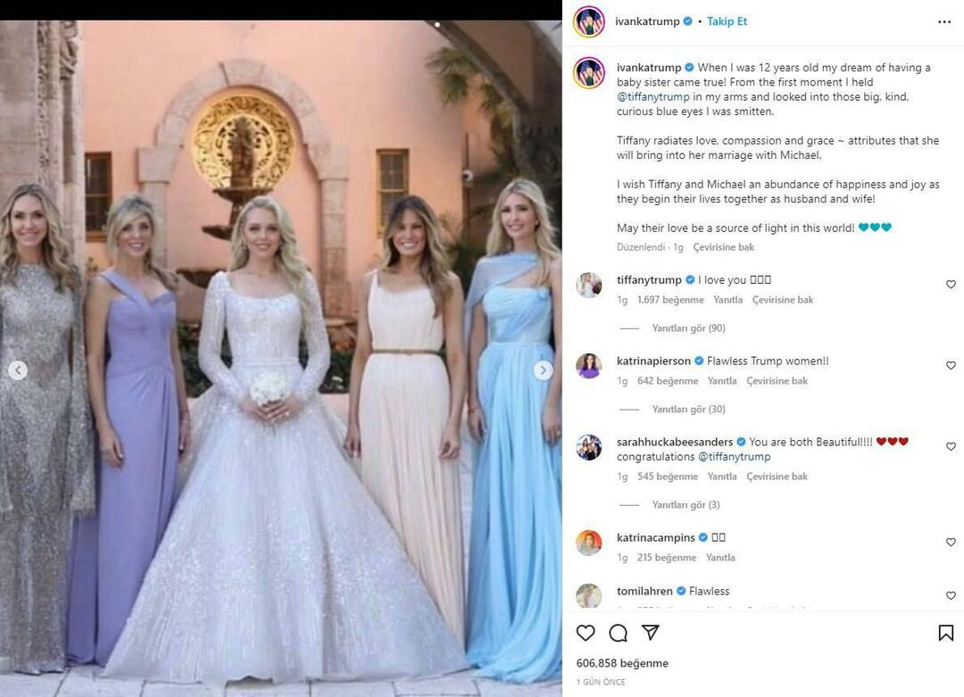 Przyrodnia siostra Ivanki Trump wychodzi za mąż