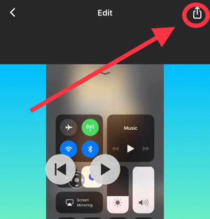 Pozostaw aplikację InShot otwartą podczas przetwarzania wideo.