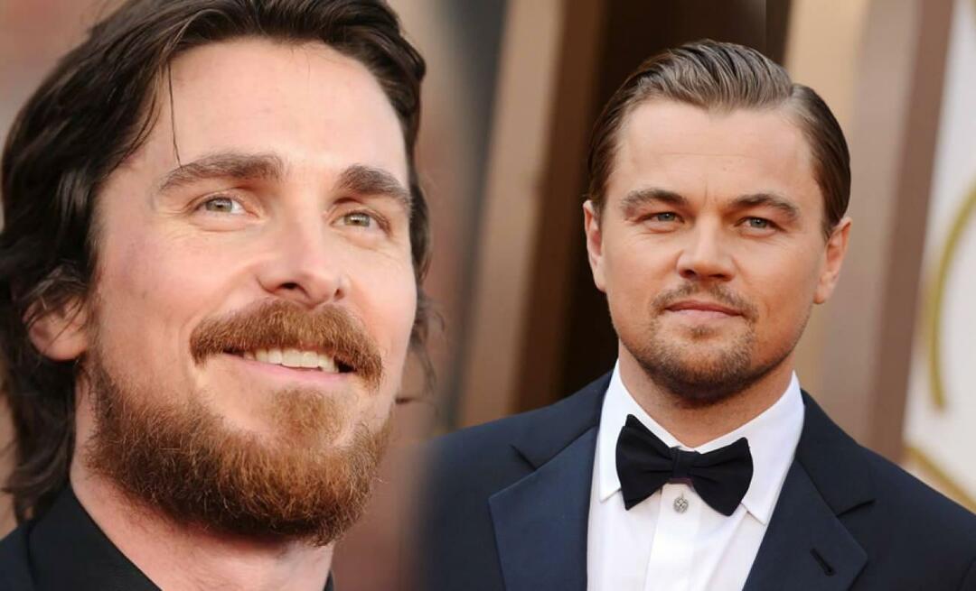 Niesamowite wyznanie Leonarda DiCaprio od Christiana Bale'a! „Zawdzięczam to jego odmowie”