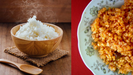 Bulgur czy ryż powodują przyrost masy ciała? Jakie są zalety bulguru i ryżu? Jedzenie ryżu ...
