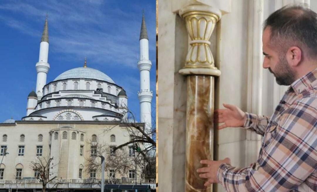 Meczet Izzeta Paszy w Elazig nie został dotknięty 3 trzęsieniami ziemi dzięki kolumnom równoważącym!