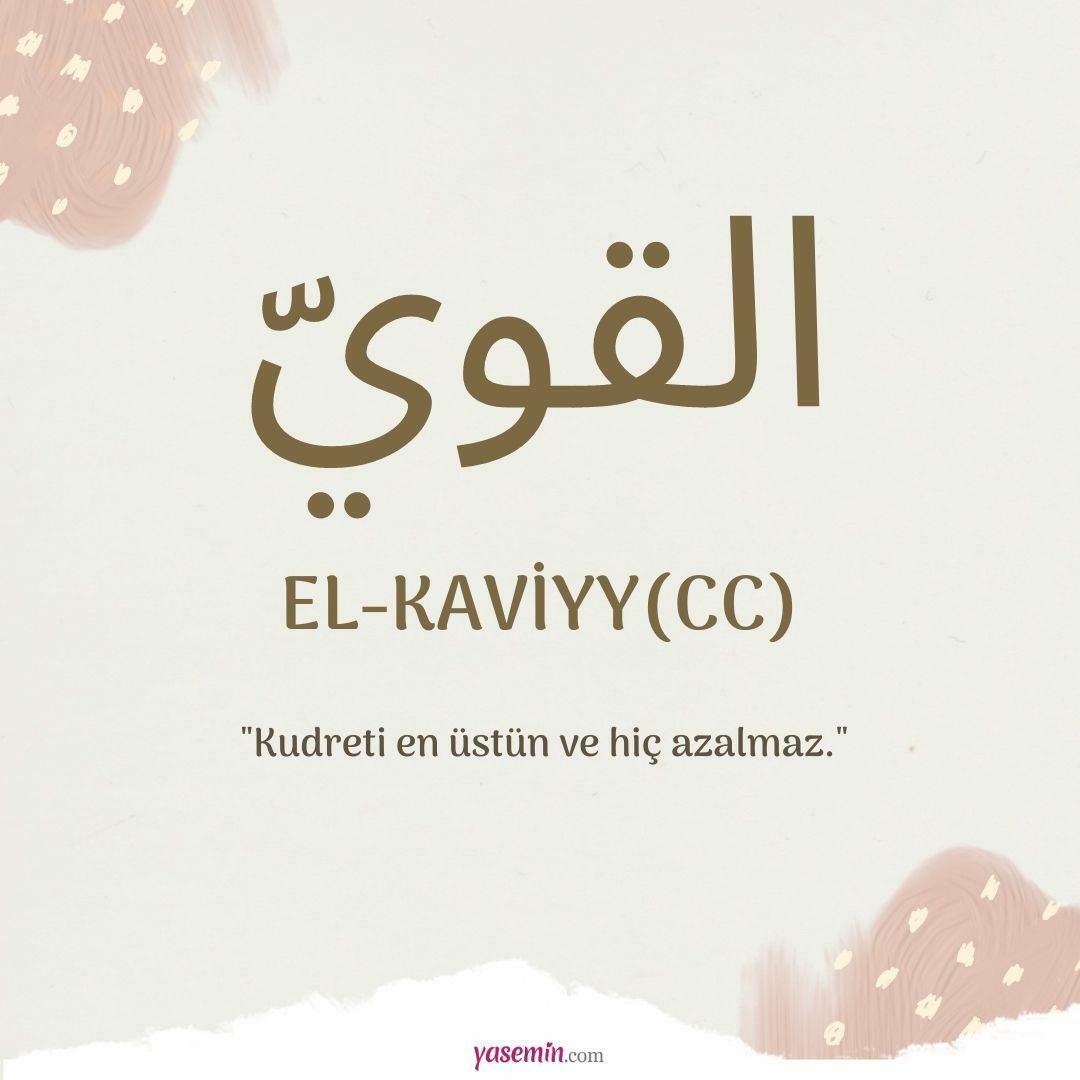 Co oznacza al-Kaviyy (cc)?