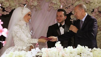 Prezydent Erdogan był świadkiem dwóch ślubów tego samego dnia
