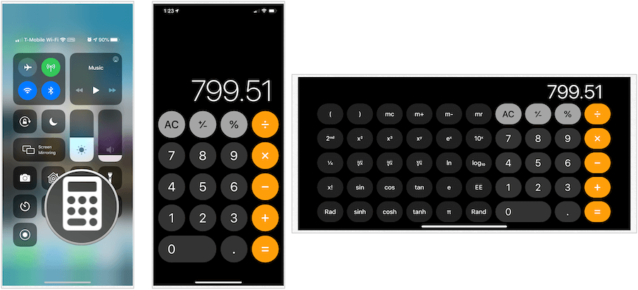 Kalkulatory do iPhone'a