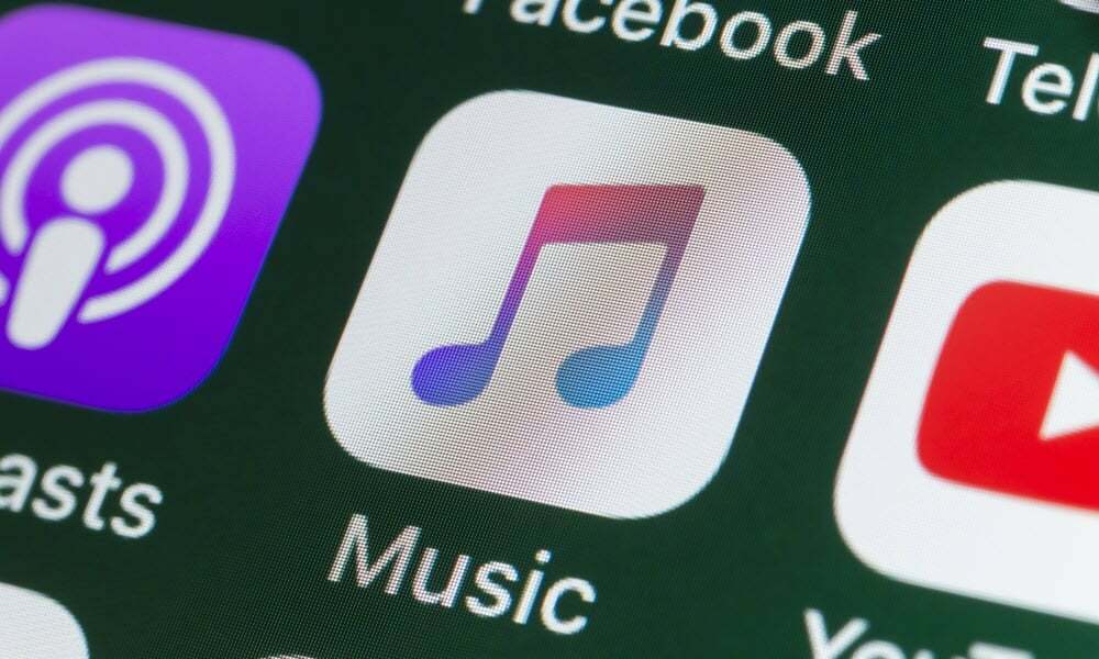 Jak zobaczyć historię swojej muzyki Apple