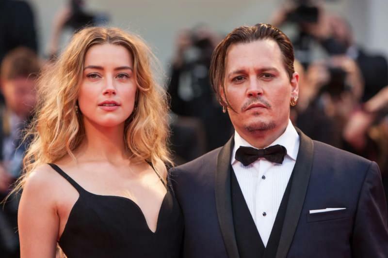 Johnny Depp i jego była żona Amber Heard