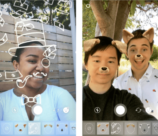 Kamera Instagram wprowadziła dwa nowe filtry twarzy, których można używać we wszystkich produktach fotograficznych i wideo Instagram.