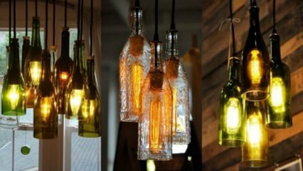 Robienie dekoracyjnej lampy ze starej butelki