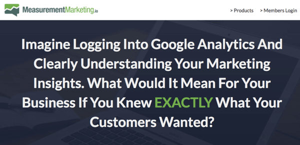 Marketing pomiarowy ma na celu uczynienie Google Analytics bardziej dostępnym dla mas.