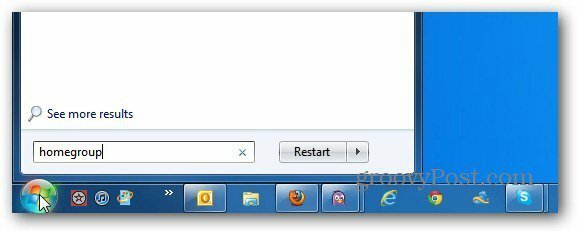 Rozpocznij wyszukiwanie w systemie Windows 7