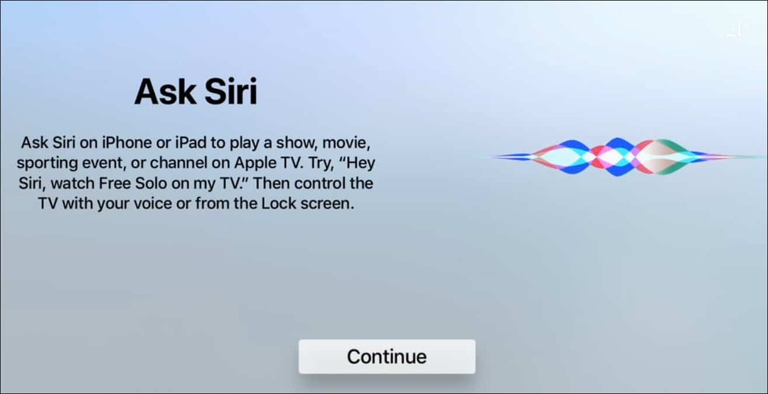 Zapytaj Siri Apple TV
