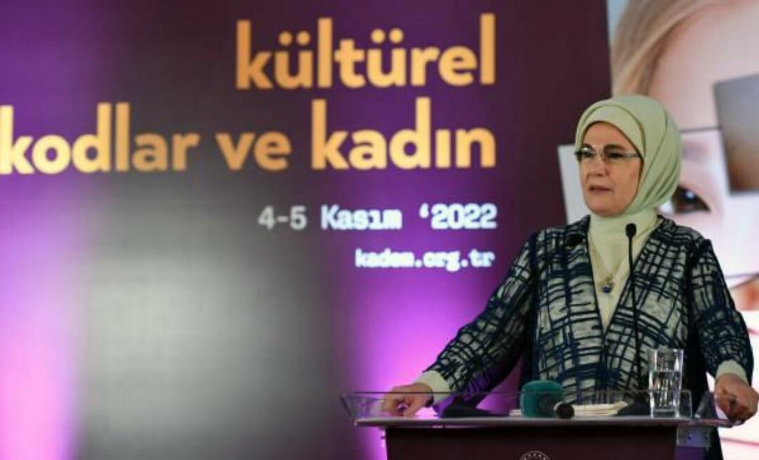 Emine Erdogan jest piątym prezesem KADEM. Poruszył ważne kwestie na Międzynarodowym Szczycie Kobiet i Sprawiedliwości!