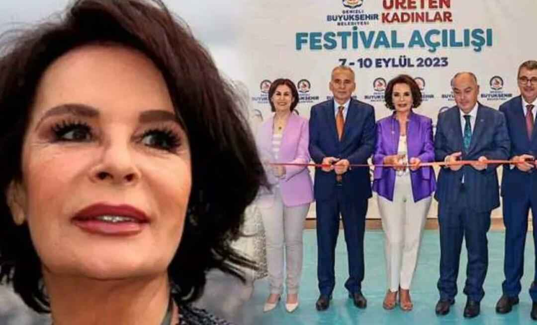 Otwarcie z Hülyą Koçyiğit! Na Festiwalu Produktywnych Kobiet w Denizli Metropolitan Municipality...