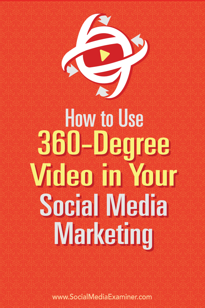 jak używać wideo 360 do marketingu w mediach społecznościowych