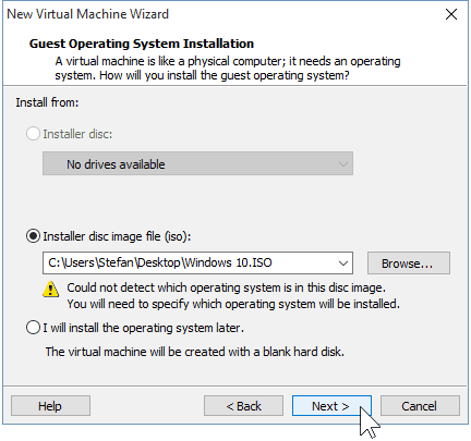 03 Plik instalatora ISO systemu Windows 10