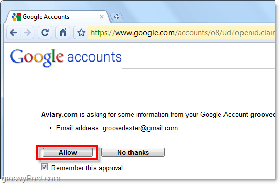 połącz konto woliery z kontem Gmail Google