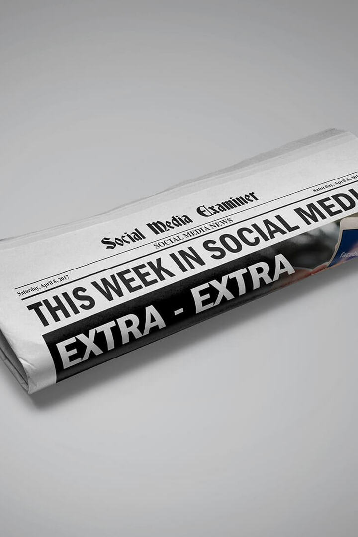 Testy na Facebooku Transmisje na podzielonym ekranie na żywo: w tym tygodniu w mediach społecznościowych: Social Media Examiner