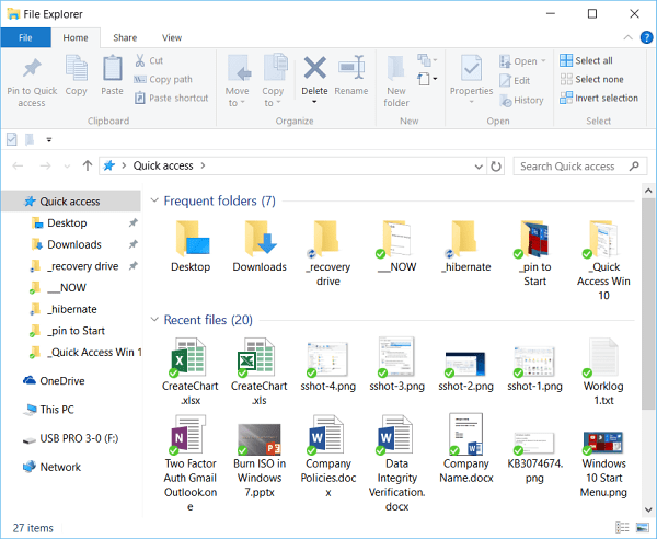 Eksplorator plików Windows 10