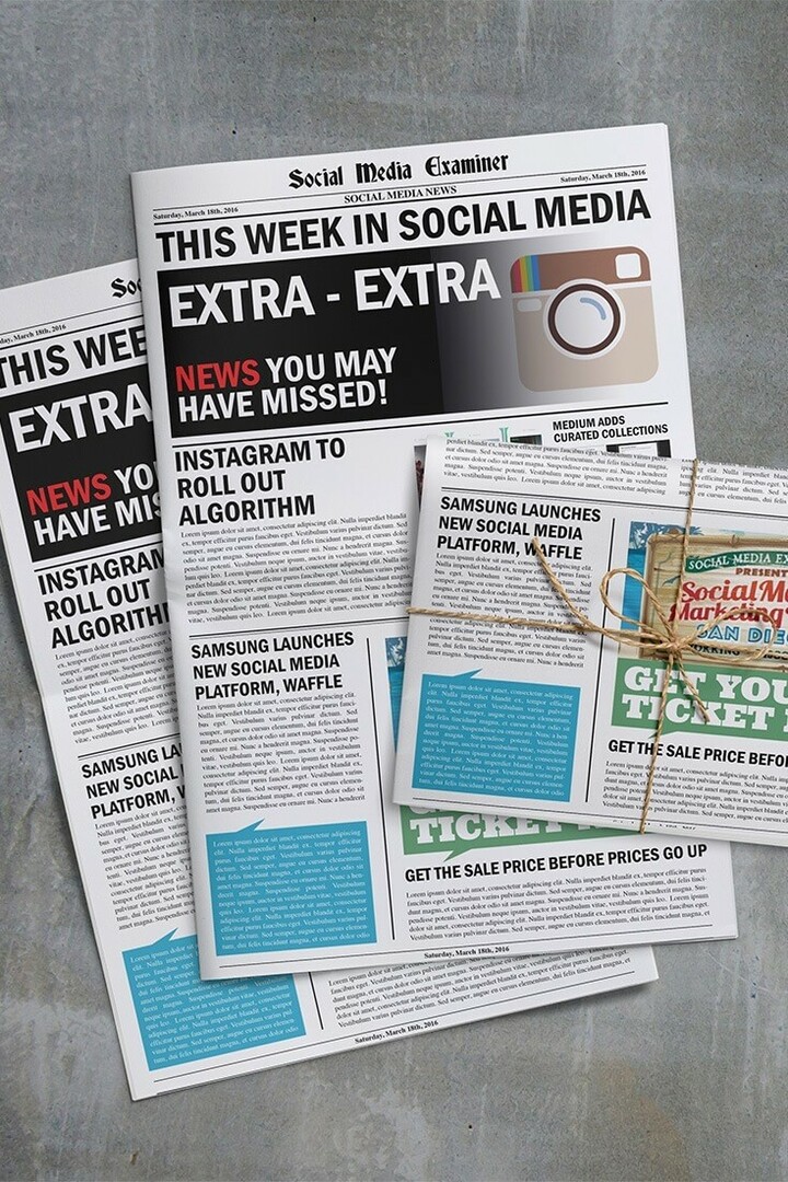 Instagram wprowadzi algorytm: w tym tygodniu w mediach społecznościowych: Social Media Examiner