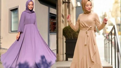 Jak łączyć letnie sukienki hidżabowe? Modele sukienek 2020